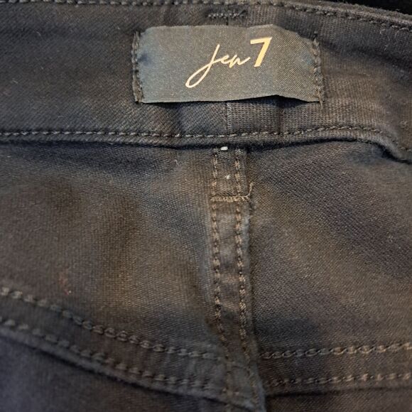7 For All Mankind Gen 7 Black Bejeweled Jeans Sculpting Women's Plus Size 20 NWT - Picture 10 of 16